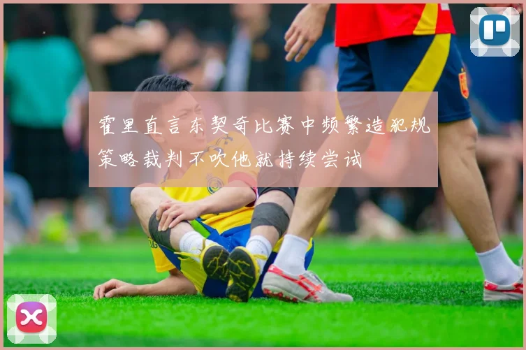 霍里直言东契奇比赛中频繁造犯规策略裁判不吹他就持续尝试